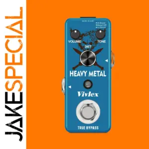 VIVLEX Heavy Metal Distortion Effects Pedal
