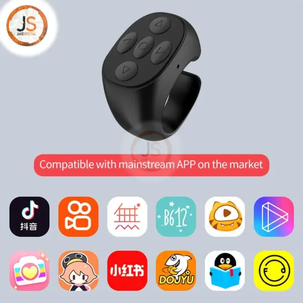 Wireless Bluetooth Selfie Controller Ring - Image 4