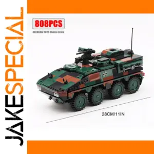 Modern Military-Themed Armored Tank Model 808PCS