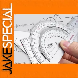 4-Piece Aluminum Triangle Ruler Set