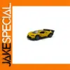 Vibrant Yellow Die-Cast Sports Car Model