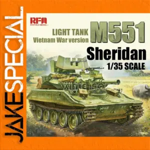 Ryefield RM-5142 1:35 M551 Light Tank Model