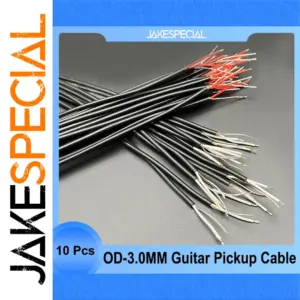 Electric Guitar Pickup Cable Set of 10