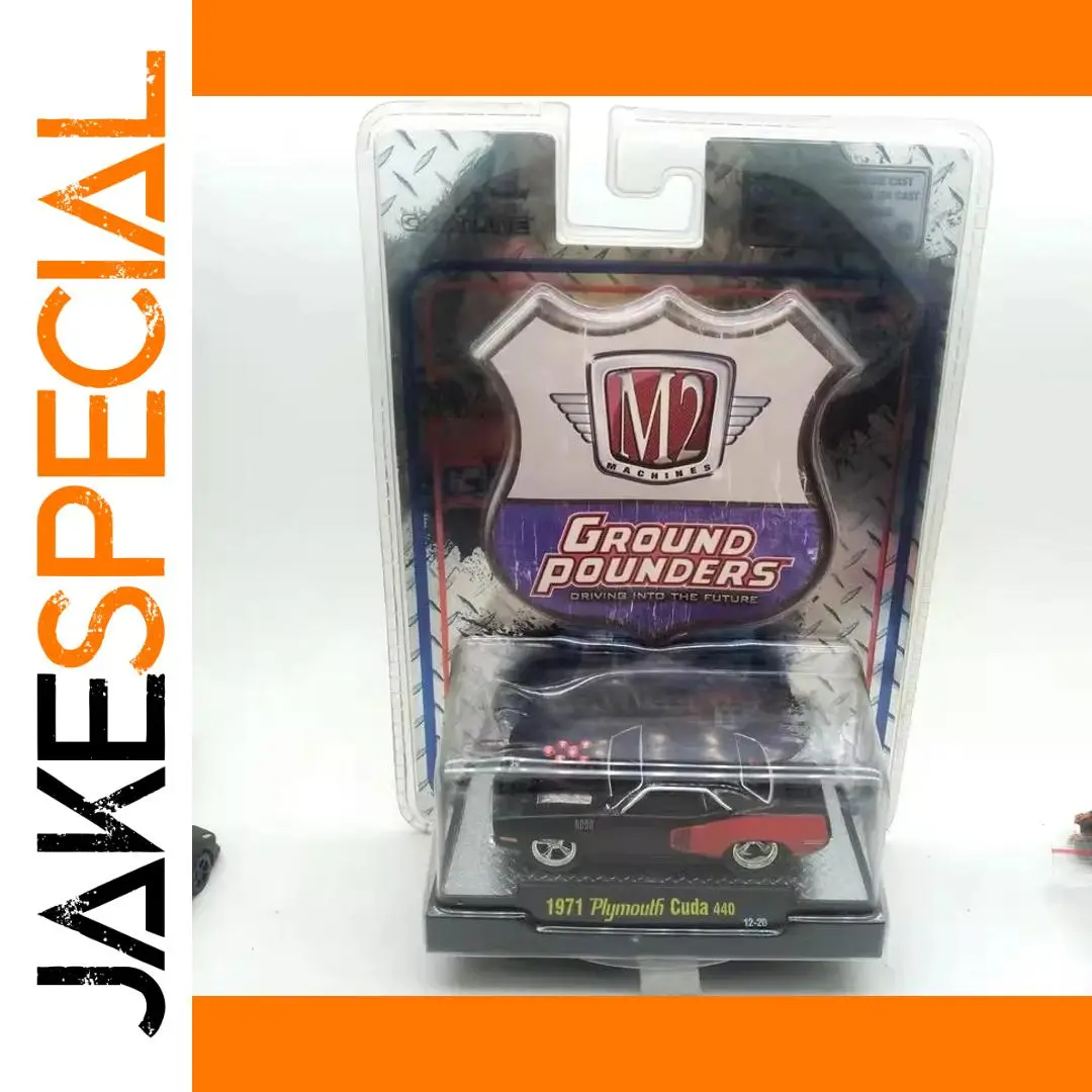 M2 1:64 Scale Diecast 1971 Plymouth Cuda 1 M2 1:64 Scale Diecast 1971 Plymouth Cuda