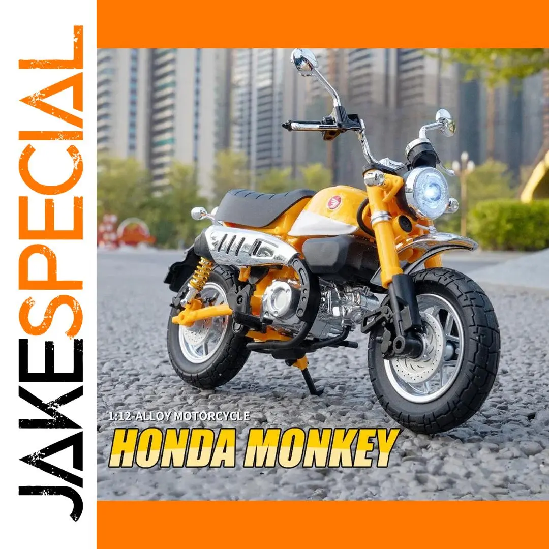 1:12 Honda Monkey 125 Die-Cast Motorcycle Model 1 1:12 Honda Monkey 125 Die-Cast Motorcycle Model