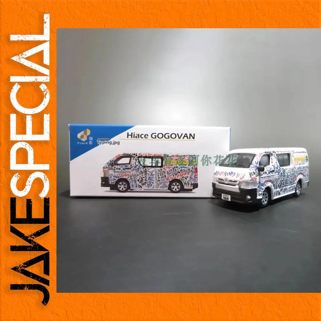 1:64 Scale Diecast HIACE GOGOVAN Model Van 1 1:64 Scale Diecast HIACE GOGOVAN Model Van