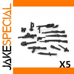 Military Building Block Accessories Set