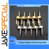 Z Type 6.35mm Guitar Connector Set, 5 Pieces