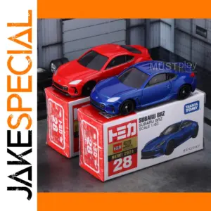 Tomica Subaru BRZ Model Car - Red and Blue