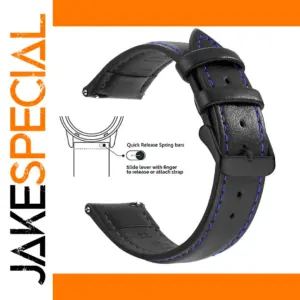 Genuine Leather Watch Band for Smartwatches