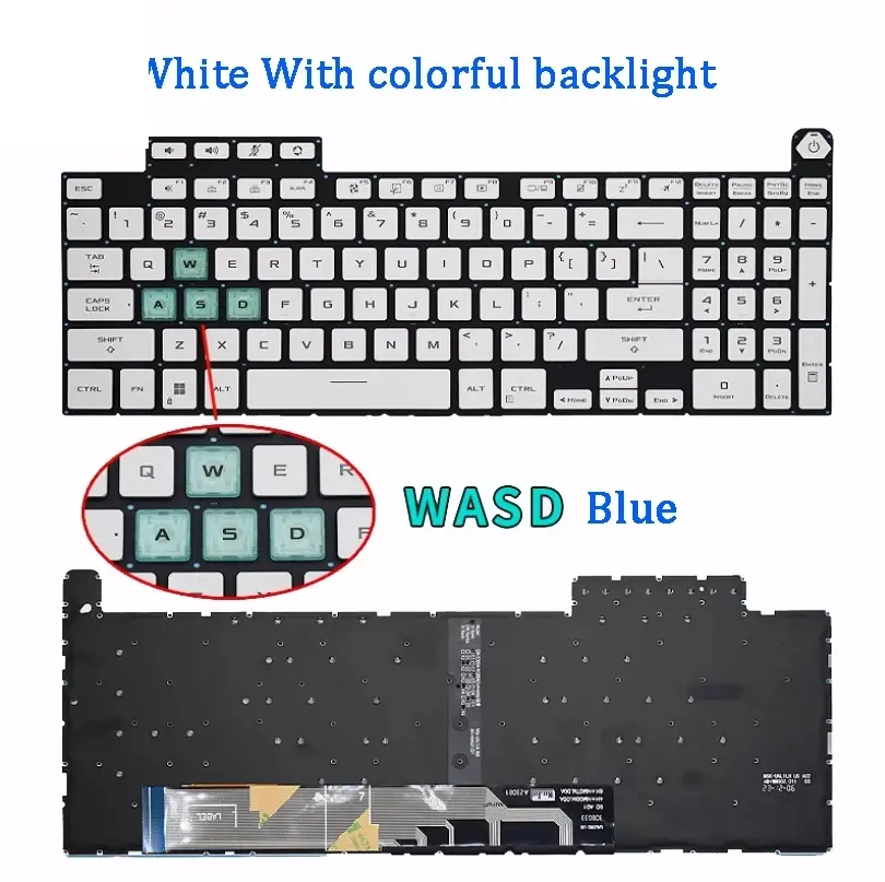 ASUS TUF Keyboard for FA507 FX507 FX707 FX517 5 ASUS TUF Keyboard for FA507 FX507 FX707 FX517 - Image 5