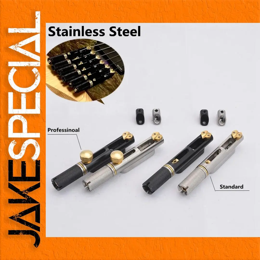 Steel Bridges for Fanned Fret Guitars 1 Steel Bridges for Fanned Fret Guitars