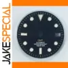 28.5mm Black GMT Watch Dial for NH34 NH35