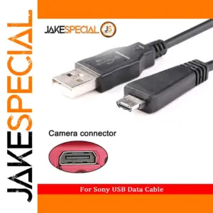 USB OTG Cable for Sony Cameras 150cm Black