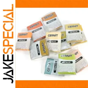 Metallic Polymer Clay for DIY Jewelry Making