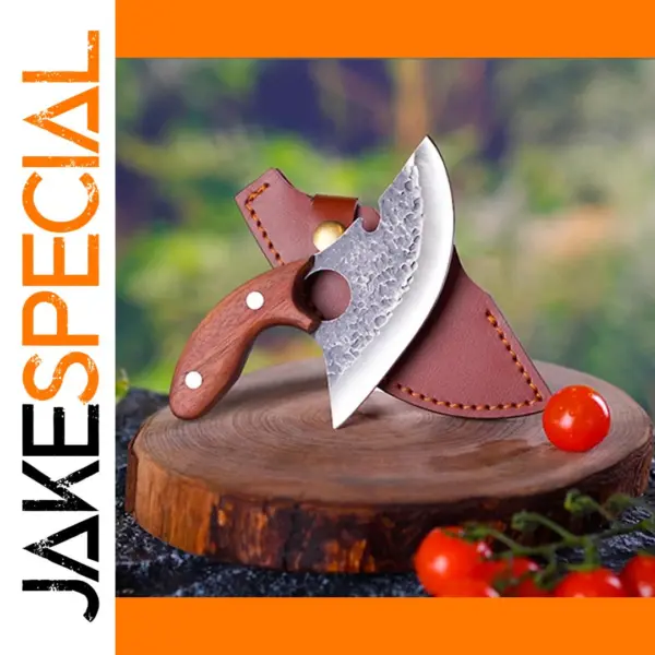 Precision Boning Knife with Wooden Handle