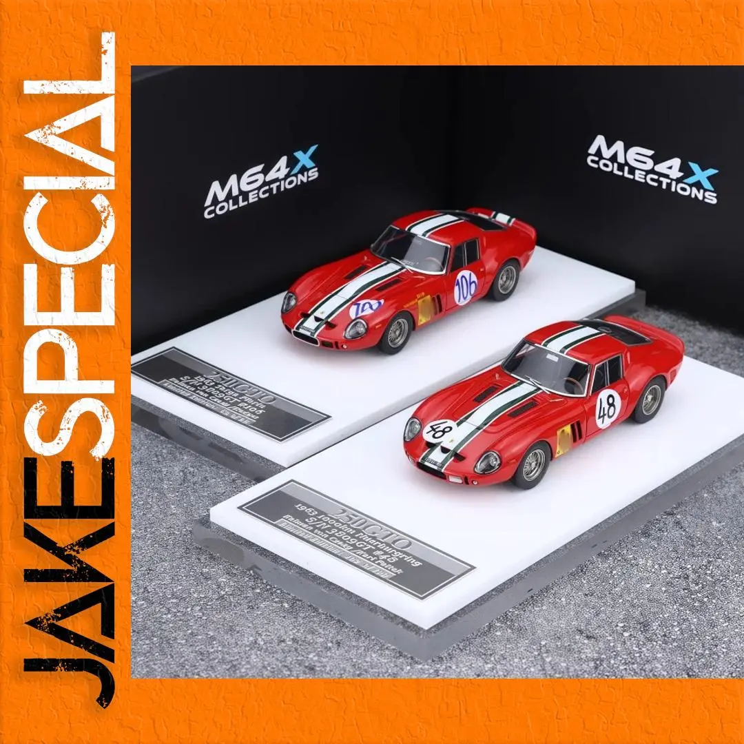 Yuemar 250GTO 1:64 Scale Miniature Cars Set 1 Yuemar 250GTO 1:64 Scale Miniature Cars Set