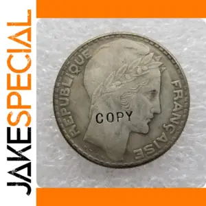 1936-1937 France 10 Franc Replica Coin