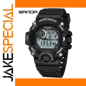 Sanda 326 Sports Waterproof Digital Wristwatch