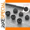 6Pcs Black Silicone Ear Tips for Sony Earbuds