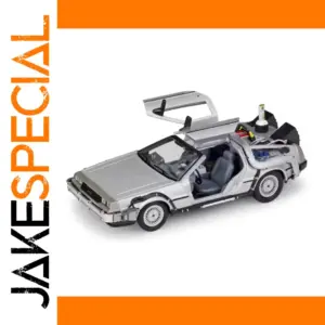WELLY 1:24 Diecast DMC-12 DeLorean Model