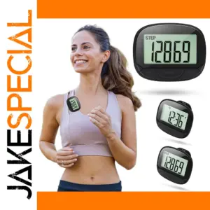 Clip-On Pedometer with Step Tracking Features