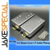 3+3 Brass Cover Humbucker Guitar Pickup