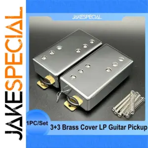 3+3 Brass Cover Humbucker Guitar Pickup