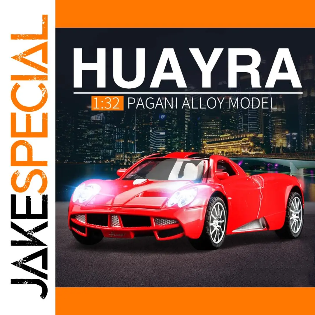 1:32 Scale Red Pagani Huayra Diecast Model 1 1:32 Scale Red Pagani Huayra Diecast Model