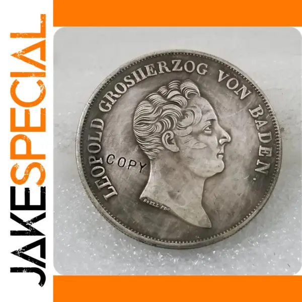 1836 Baden Durlach Mining Taler Coin Replica