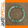 Turquoise Stainless Steel Watch Dial Ring 28.5mm