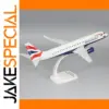 1:100 Scale E-190 Airplane Model Display