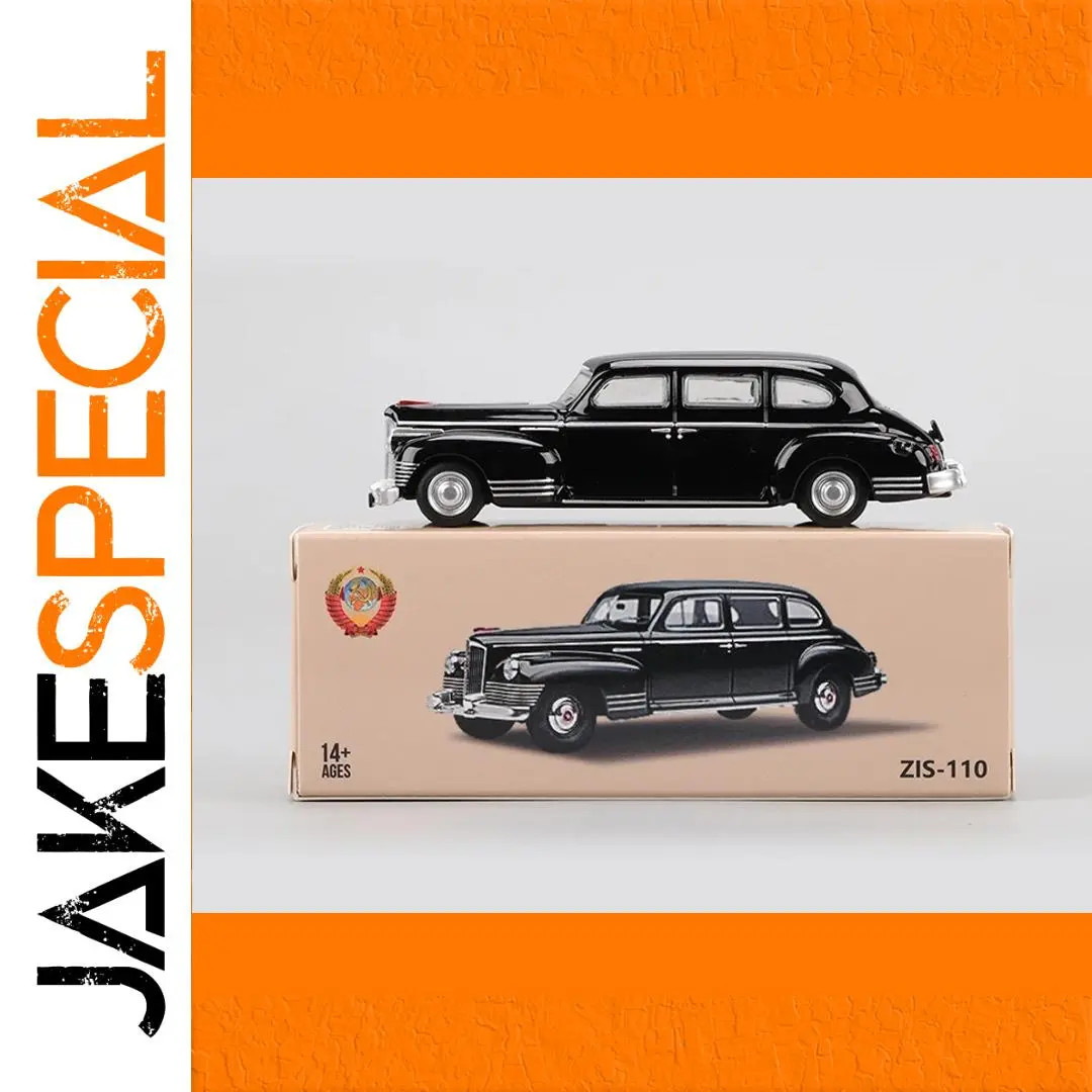 ZIS 110 Diecast Model 1/64 Scale Luxury Limousine 1 ZIS 110 Diecast Model 1/64 Scale Luxury Limousine