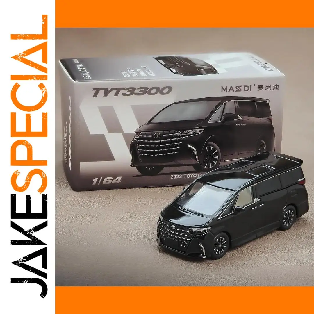 1:64 Scale 2023 Toyota Alphard Alloy Model 1 1:64 Scale 2023 Toyota Alphard Alloy Model