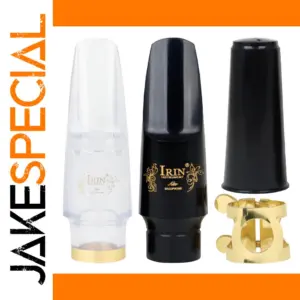 Alto Saxophone Mouthpiece Cap and Ligature