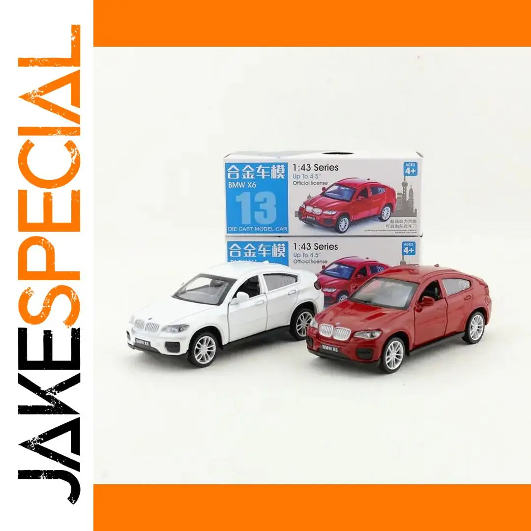 1:43 BMW X6 SUV Diecast Model Car Set 1 1:43 BMW X6 SUV Diecast Model Car Set