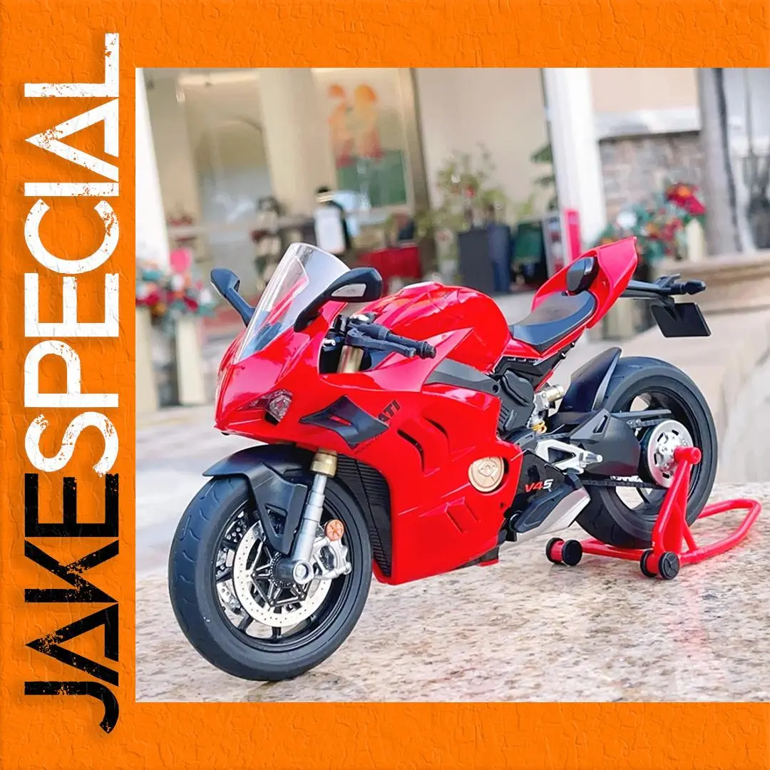 1:9 Ducati V4S Panigale Diecast Motorcycle Model 1 1:9 Ducati V4S Panigale Diecast Motorcycle Model