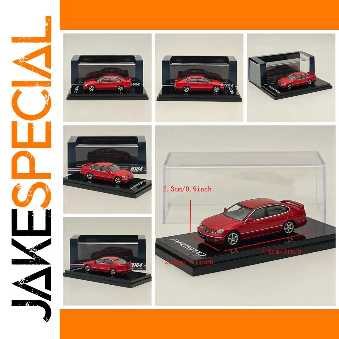 1:64 Scale Red ARISTO V300 Diecast Model Car 1 1:64 Scale Red ARISTO V300 Diecast Model Car