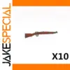 WWII Era Building Block Rifle Model Set of 10