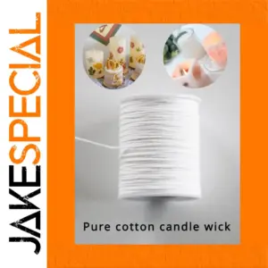 Pure Cotton Candle Wick 10m for DIY Projects