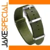 Military Green Nylon Watch Band 20mm 22mm