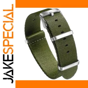 Military Green Nylon Watch Band 20mm 22mm