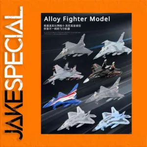 Alloy Fighter Jet Model with Detailed Craftsmanship