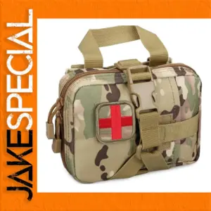 Tactical EMT Pouch with MOLLE Webbing