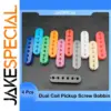 Set of 4 Colorful Humbucker Bobbins for Guitars