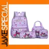 Kuromi 4-Piece Bag Set with Backpack and Wallet
