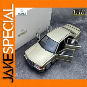 NOREV 1/18 Scale Metallic Gold 190E Model Car