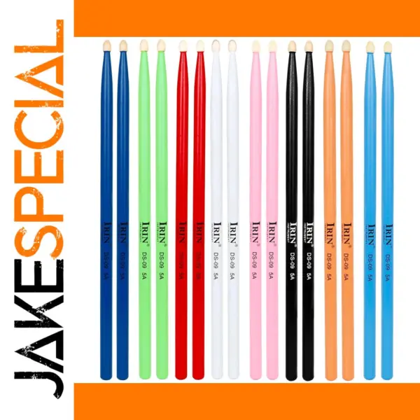 Maple 5A Drumsticks DS-09 Multicolor Pair