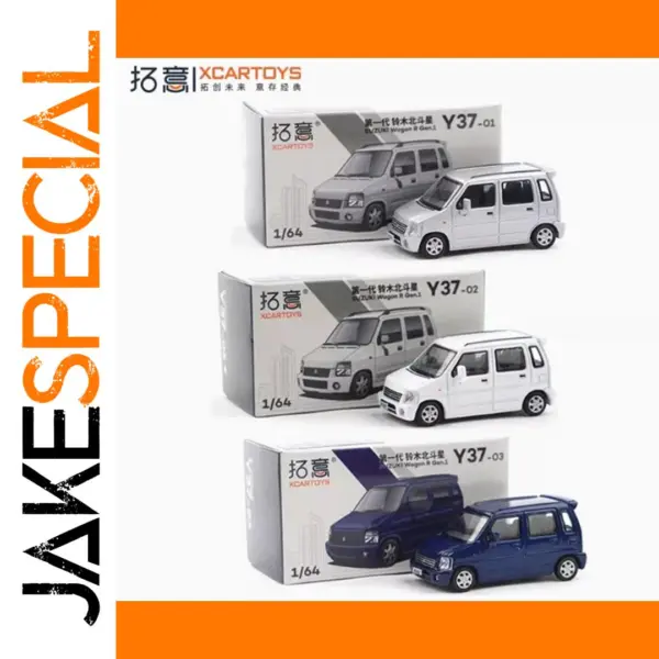 1/64 Scale Suzuki Wagon R Gen-1 Alloy Model