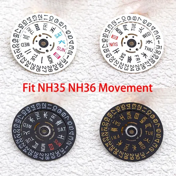 NH34 NH35 NH36 Automatic Movement Dial - Image 2